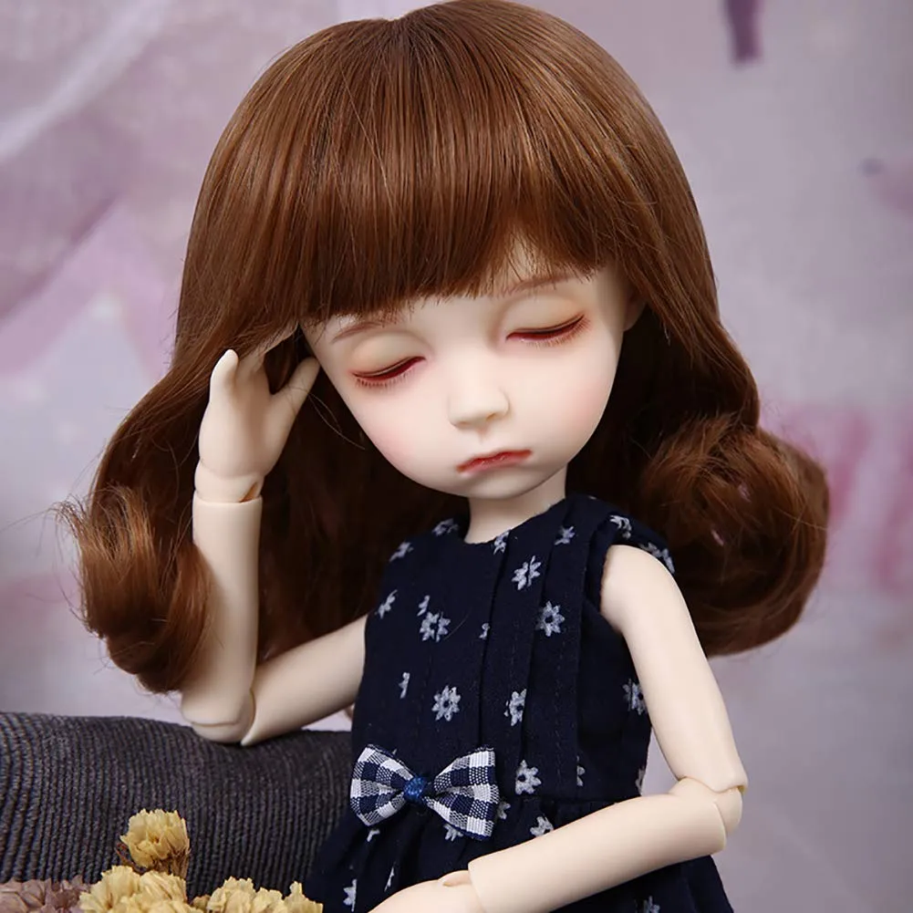 1/6 Bjd Doll 26 cm 10 Inches Sleep with Eyes Closed Sd Doll Girl Princess Doll Joint Doll Full Set Jointed Fashion Icon Doll Clothes Shoe Wig Make Up Gift for Girl