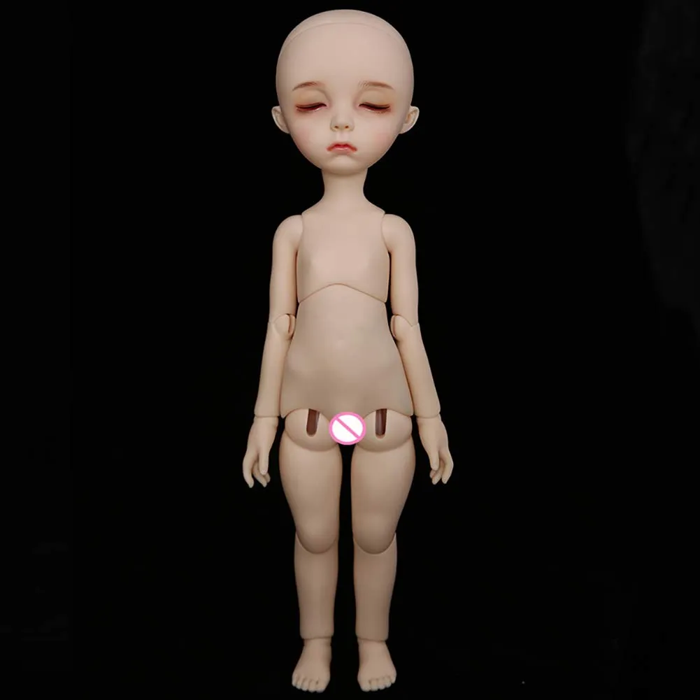 1/6 Bjd Doll 26 cm 10 Inches Sleep with Eyes Closed Sd Doll Girl Princess Doll Joint Doll Full Set Jointed Fashion Icon Doll Clothes Shoe Wig Make Up Gift for Girl