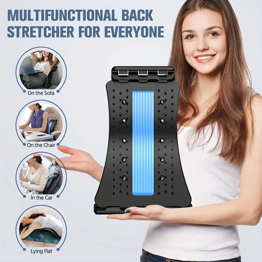 1pc Lumbar Back Stretcher for Pain Relief and Support