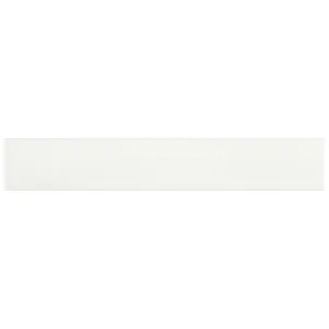 2 X 12 In Soho Canvas White Light Colors Matte Pressed Glazed Ceramic