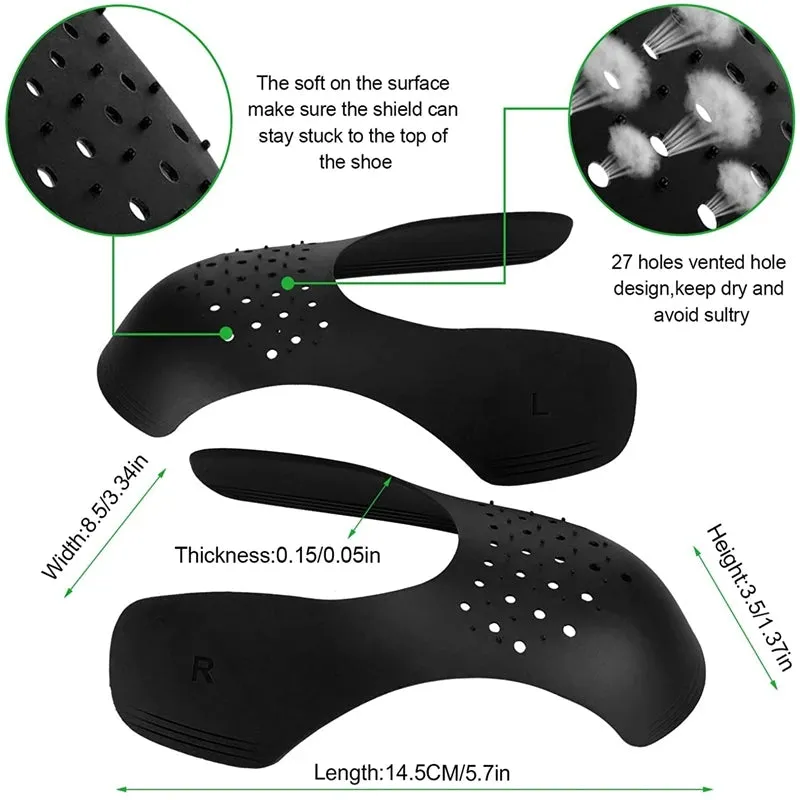 4Pcs Lightweight Sneaker Crease Protector