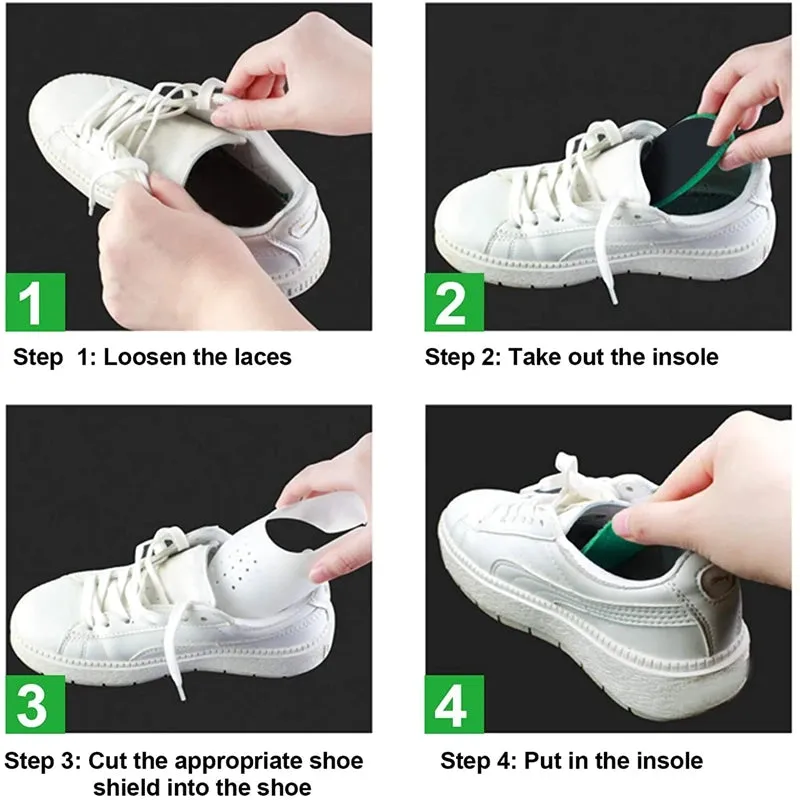 4Pcs Lightweight Sneaker Crease Protector