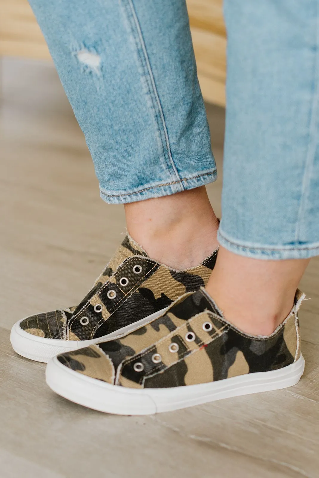 Adalyn Camo Sneaker