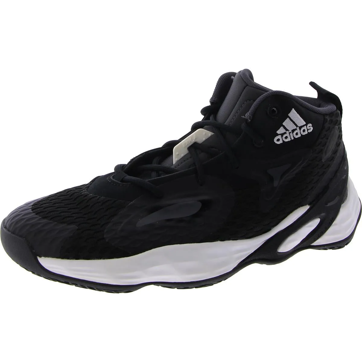 Adidas Mens Exhibit A Mid Fitness Workout Running & Training Shoes