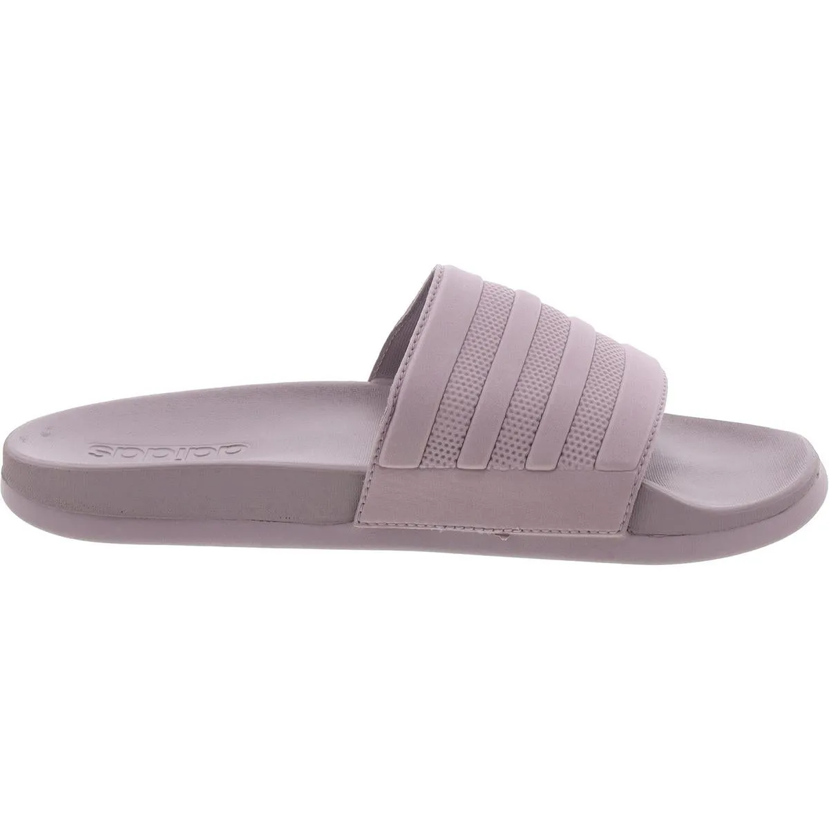 Adidas Womens Adilette Comfort Slide Slip On Flat Pool Slides