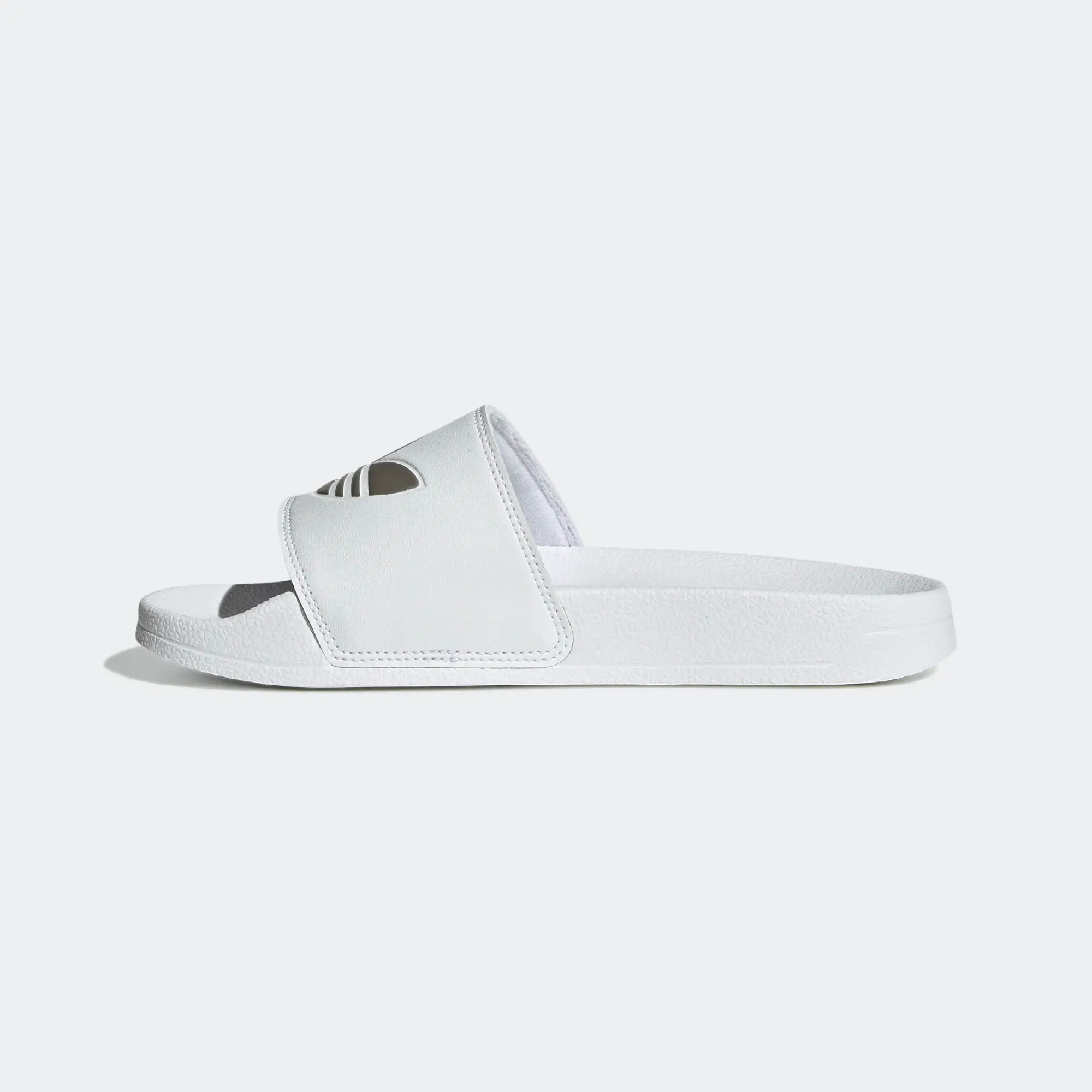 Adidas Women's Adilette Lite Slides - Cloud White / Matte Silver