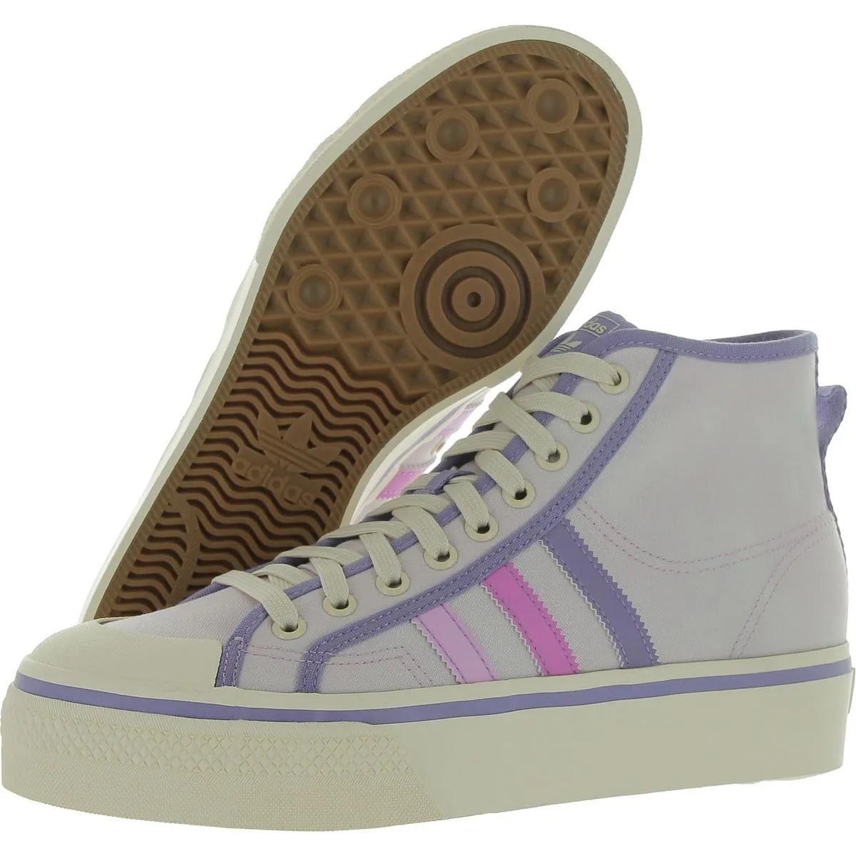 Adidas Womens NIZZA PLATFORM MID Trainer Platform High-Top Sneakers