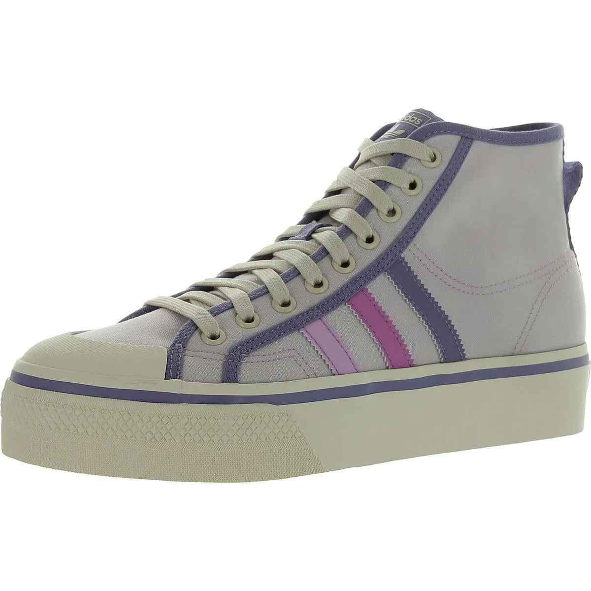 Adidas Womens NIZZA PLATFORM MID Trainer Platform High-Top Sneakers