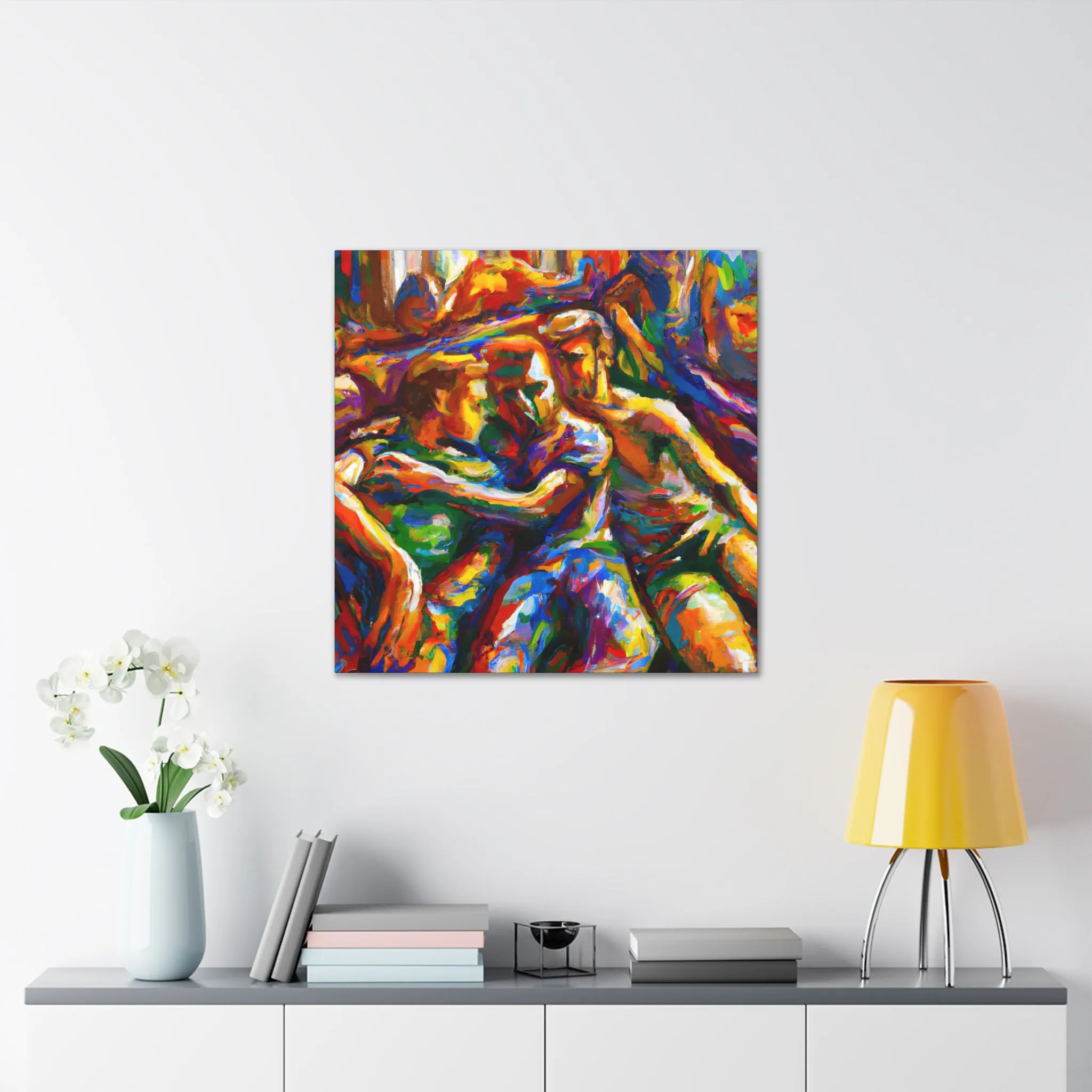 Adonis. - Gay Love Canvas Art