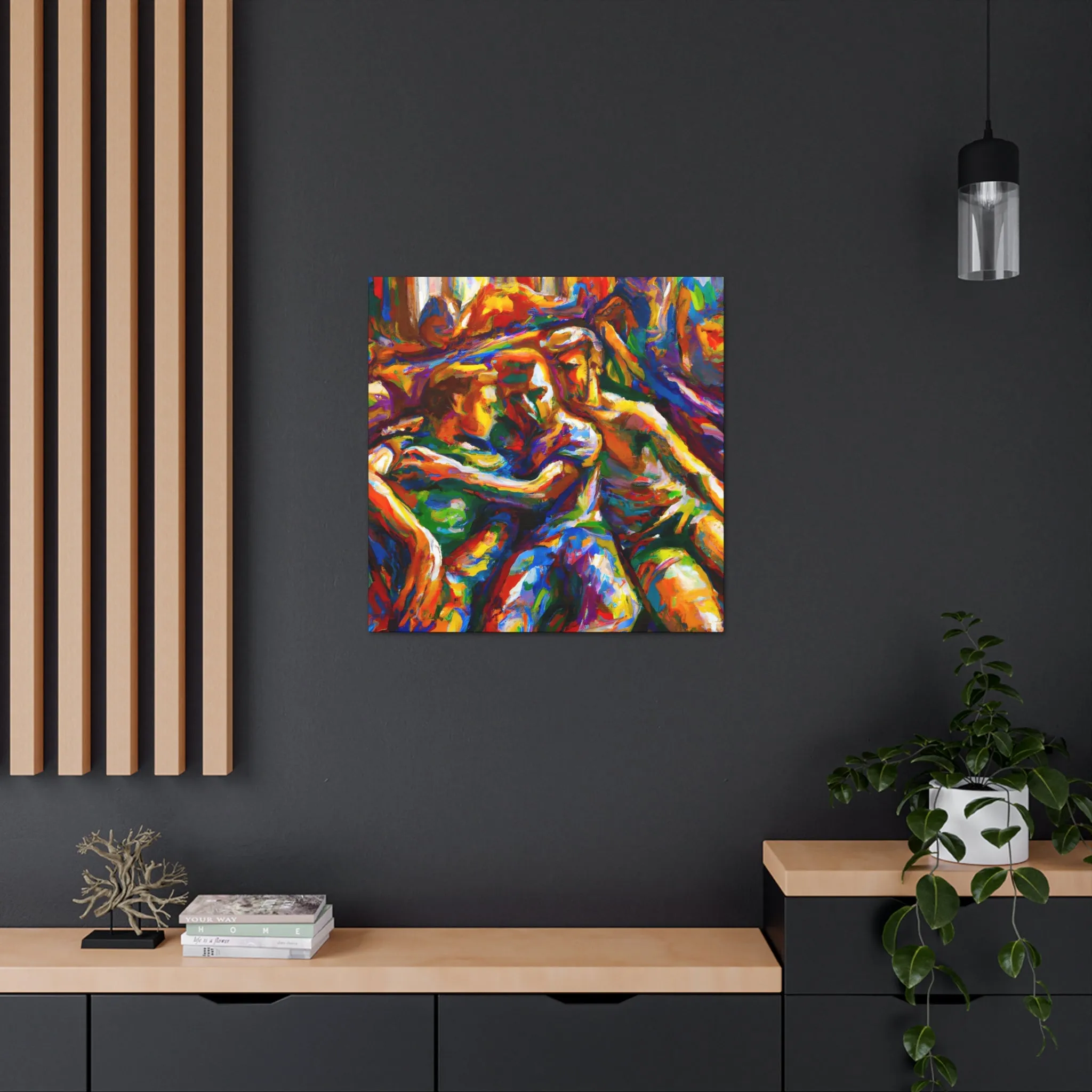 Adonis. - Gay Love Canvas Art