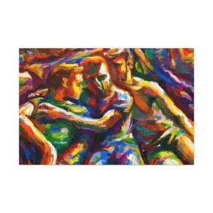 Adonis. - Gay Love Canvas Art