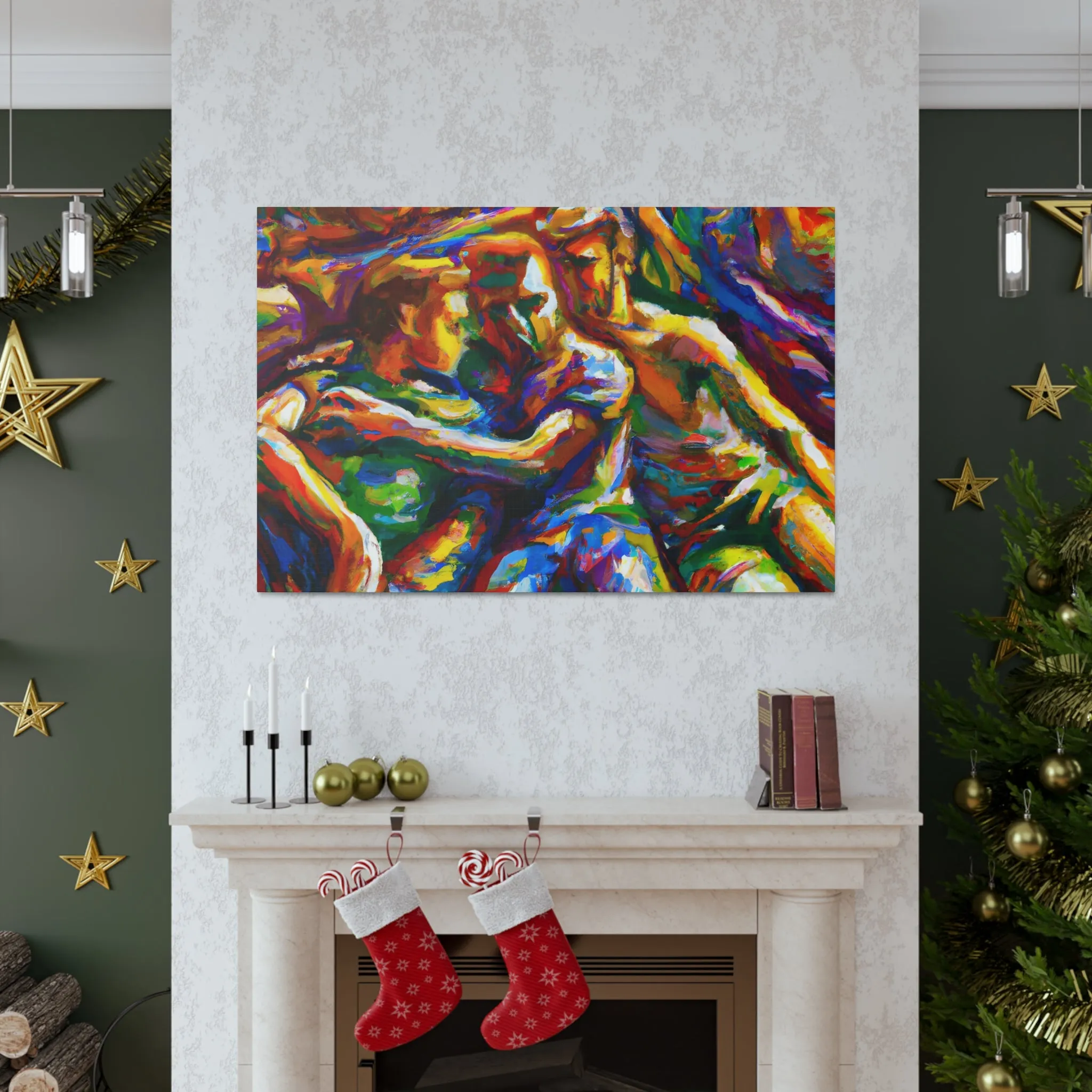 Adonis. - Gay Love Canvas Art