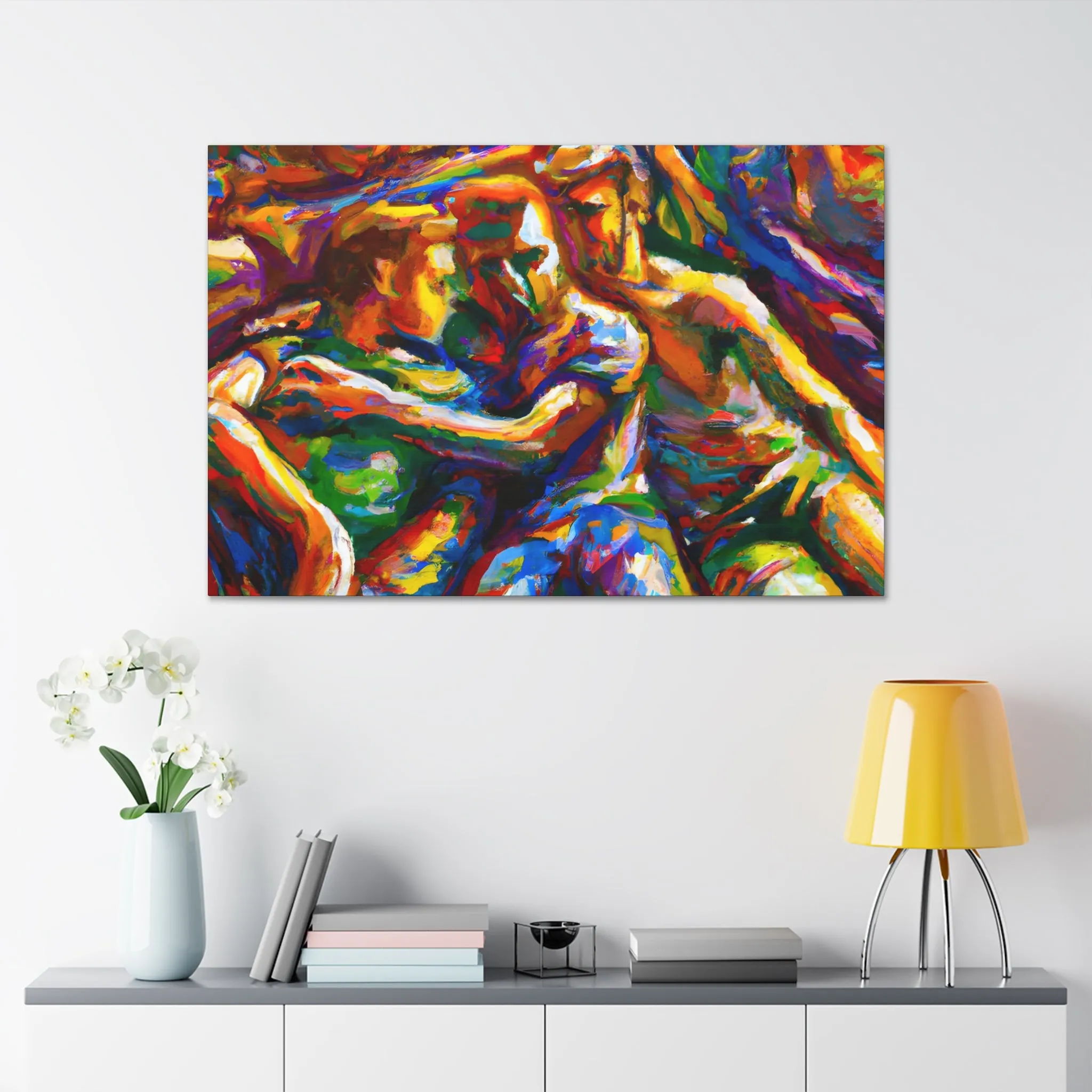 Adonis. - Gay Love Canvas Art