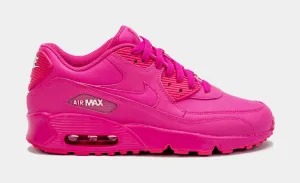 Air Max 90 Grade School Lifestyle Shoes (Pink)