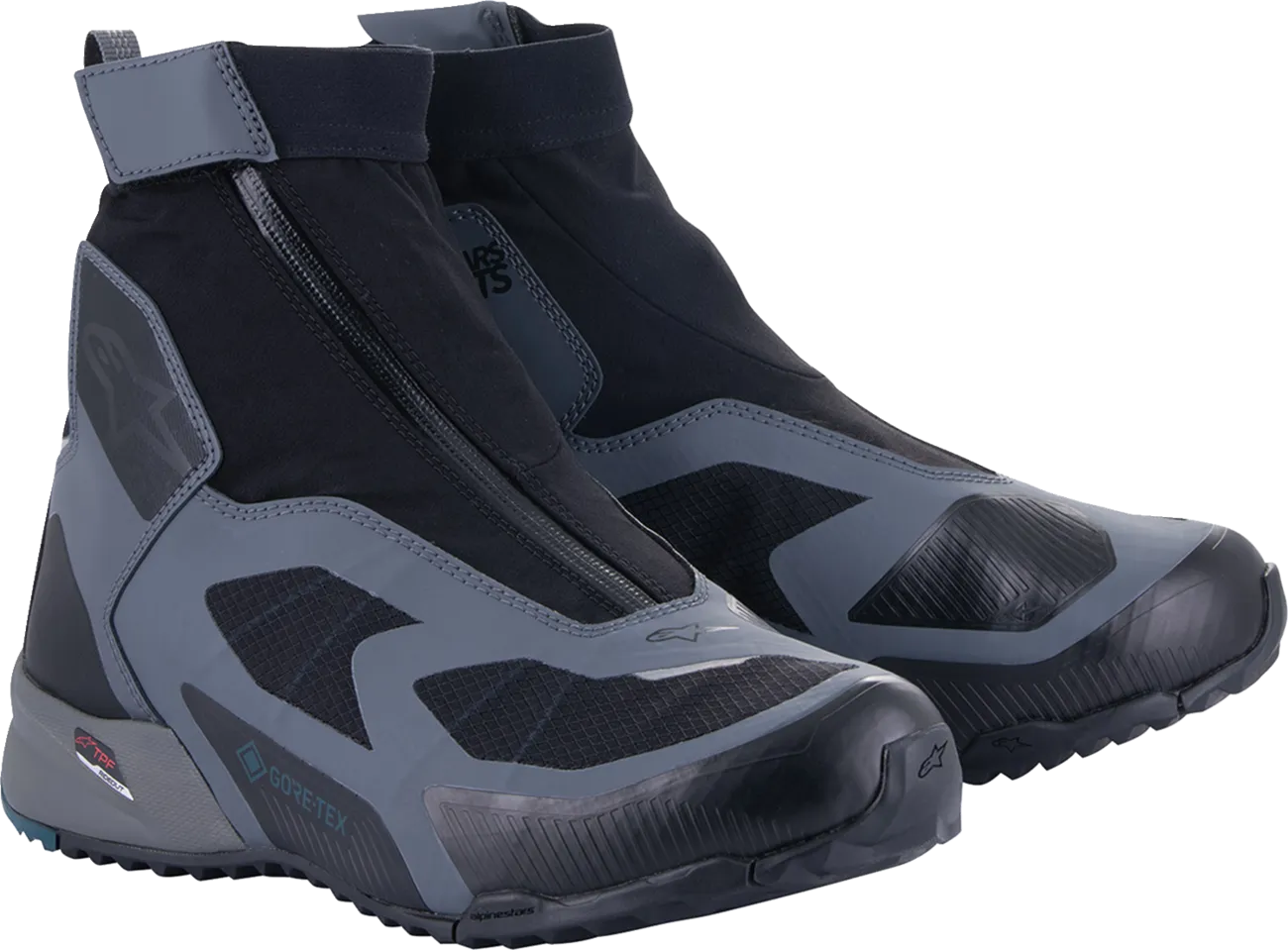 ALPINESTARS CR-8 Gore-Tex? Shoes - Black/Grey/Blue - US 12 2338224128512