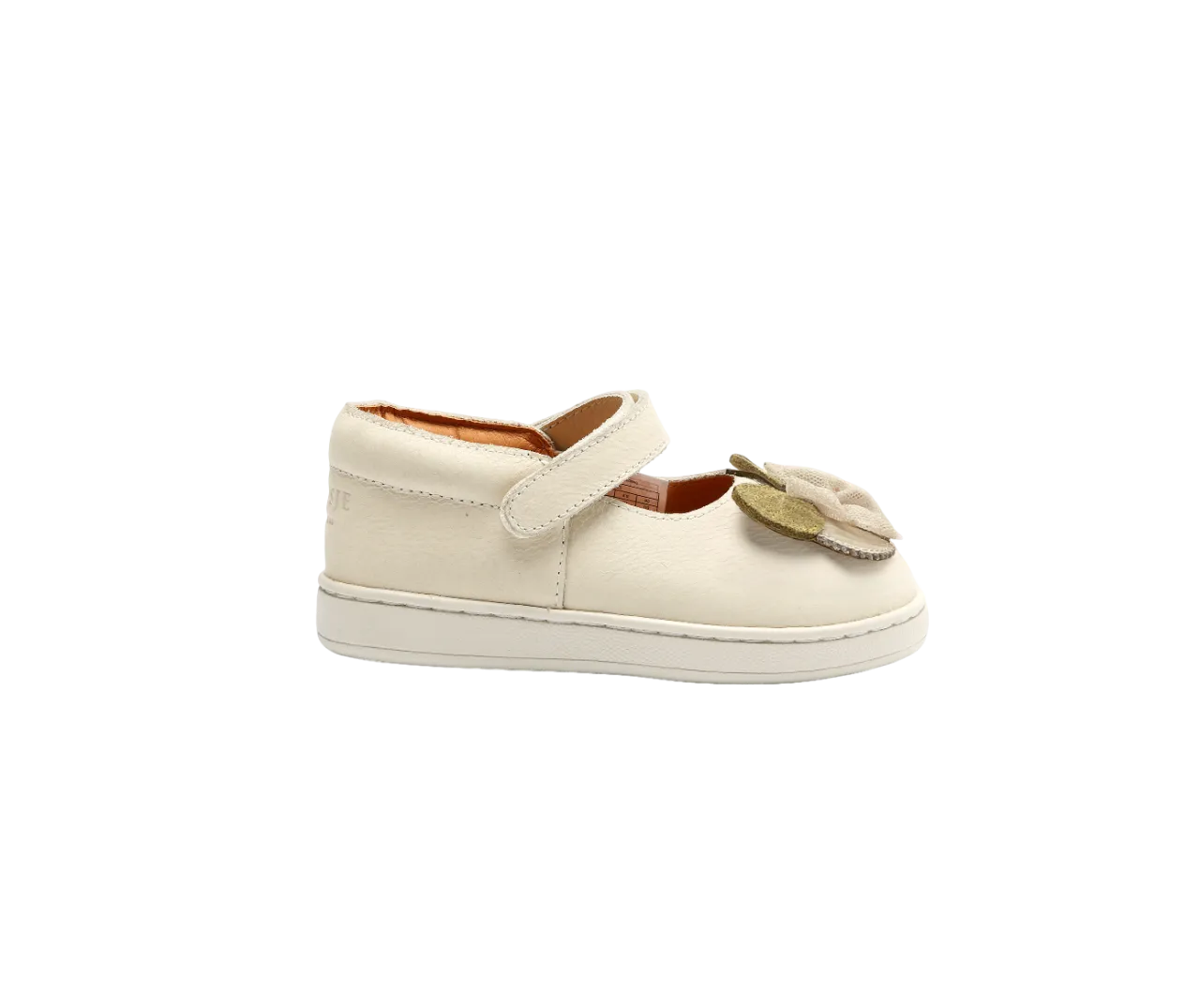 Angielle Ballerinas | Cream Leather