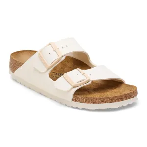 Arizona - The Birkenstock Signature Double Band Sandal in Eggshell