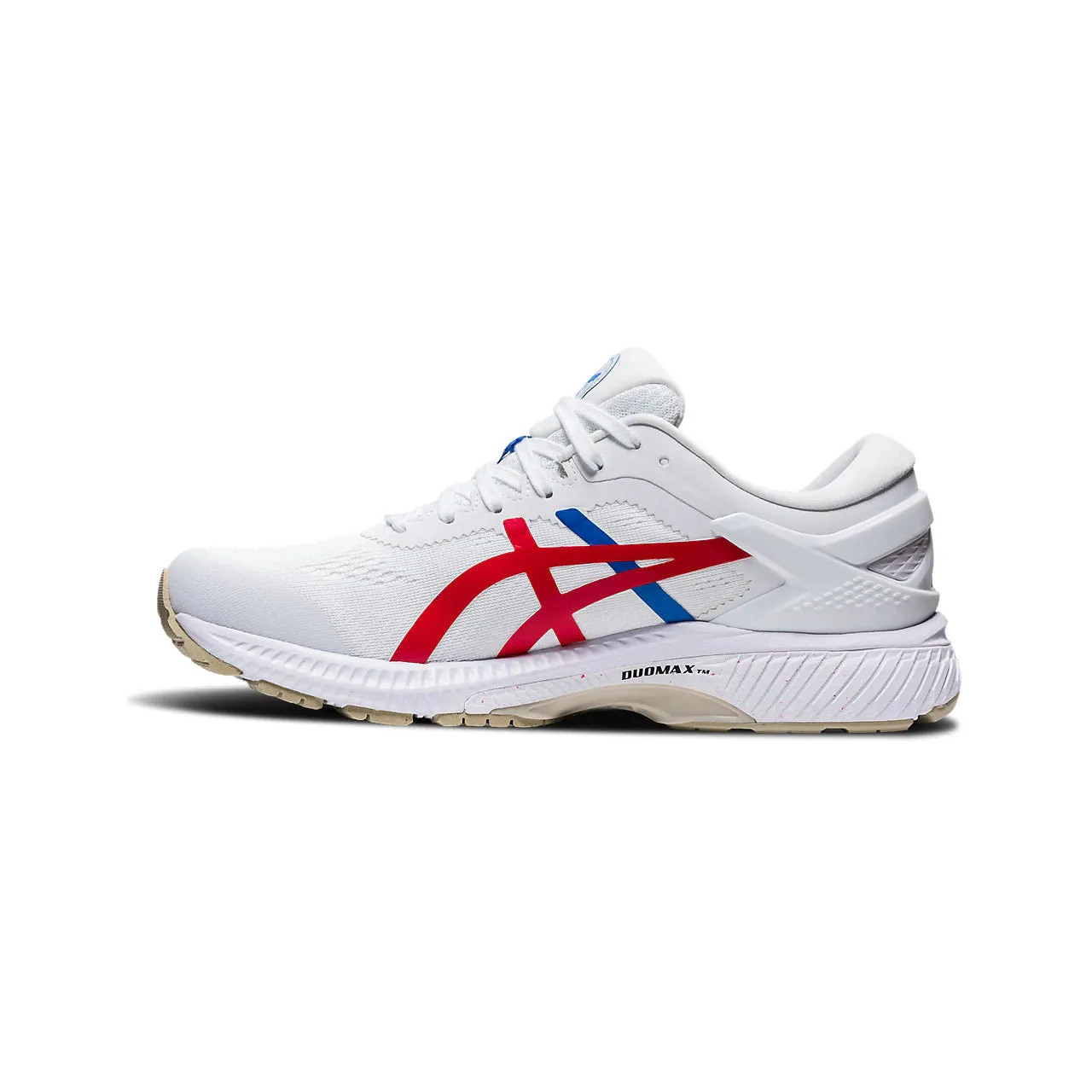 Asics Gel Kayano 26 Retro Tokyo White Red Womens Running Shoes