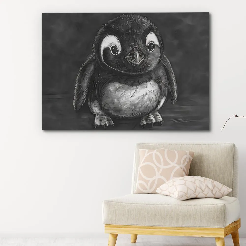 Baby Penguin Illustration