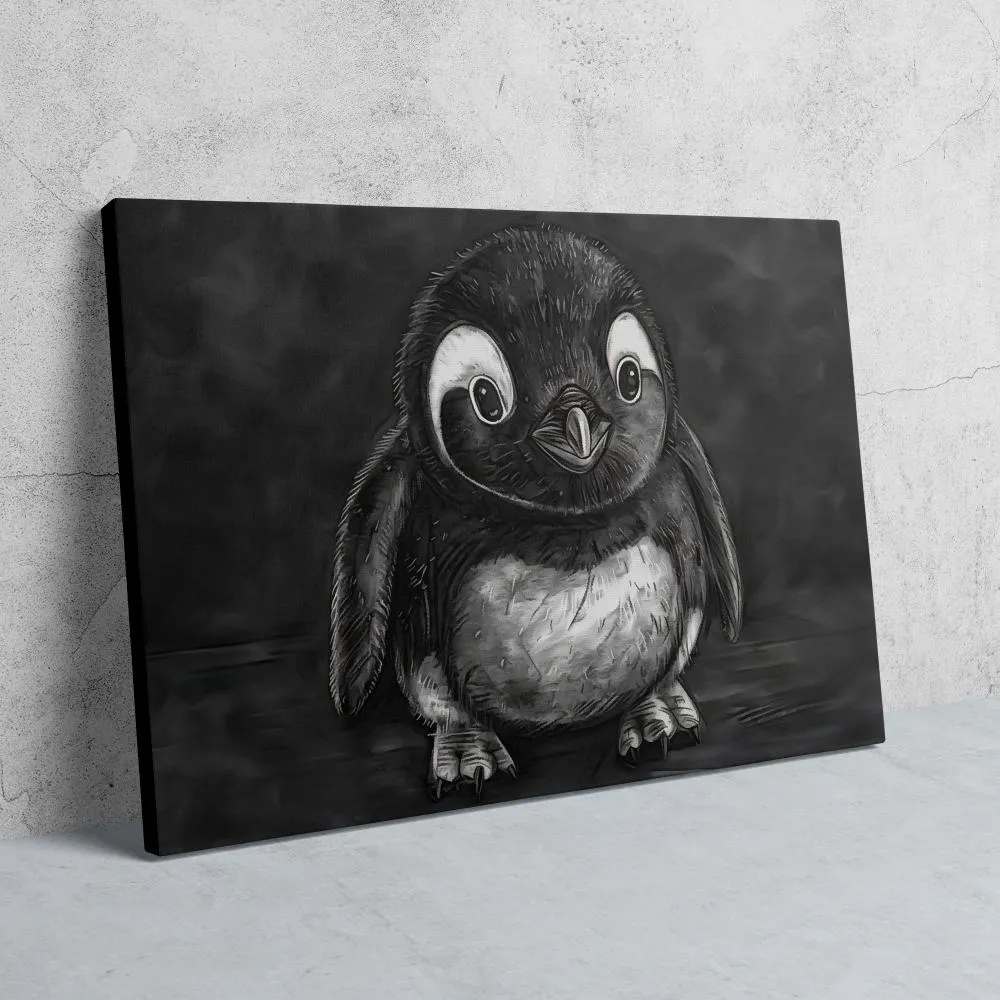 Baby Penguin Illustration