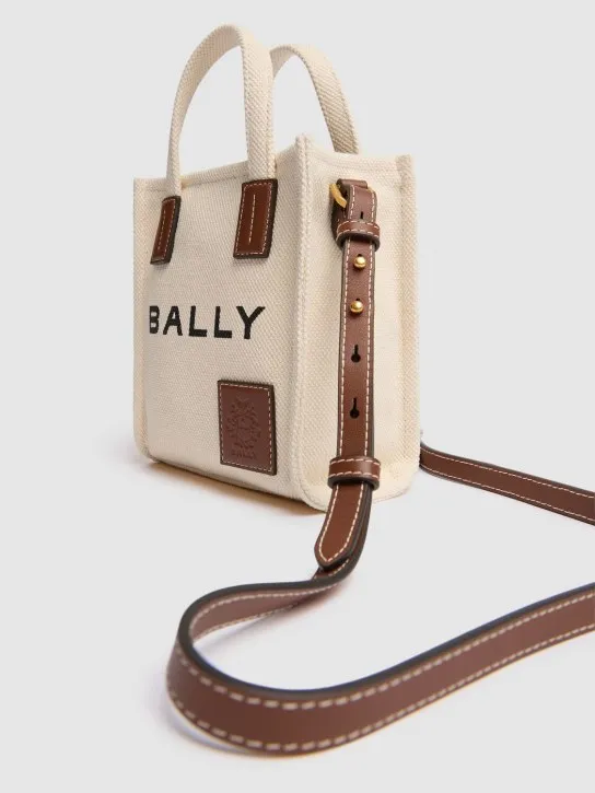 Bally   XS Akelei canvas tote bag 