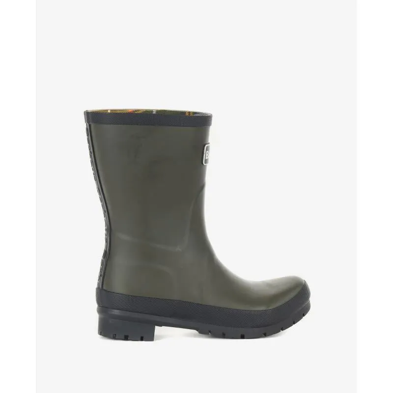 Barbour Banbury Mid Height Ladies Wellington Boot - Olive