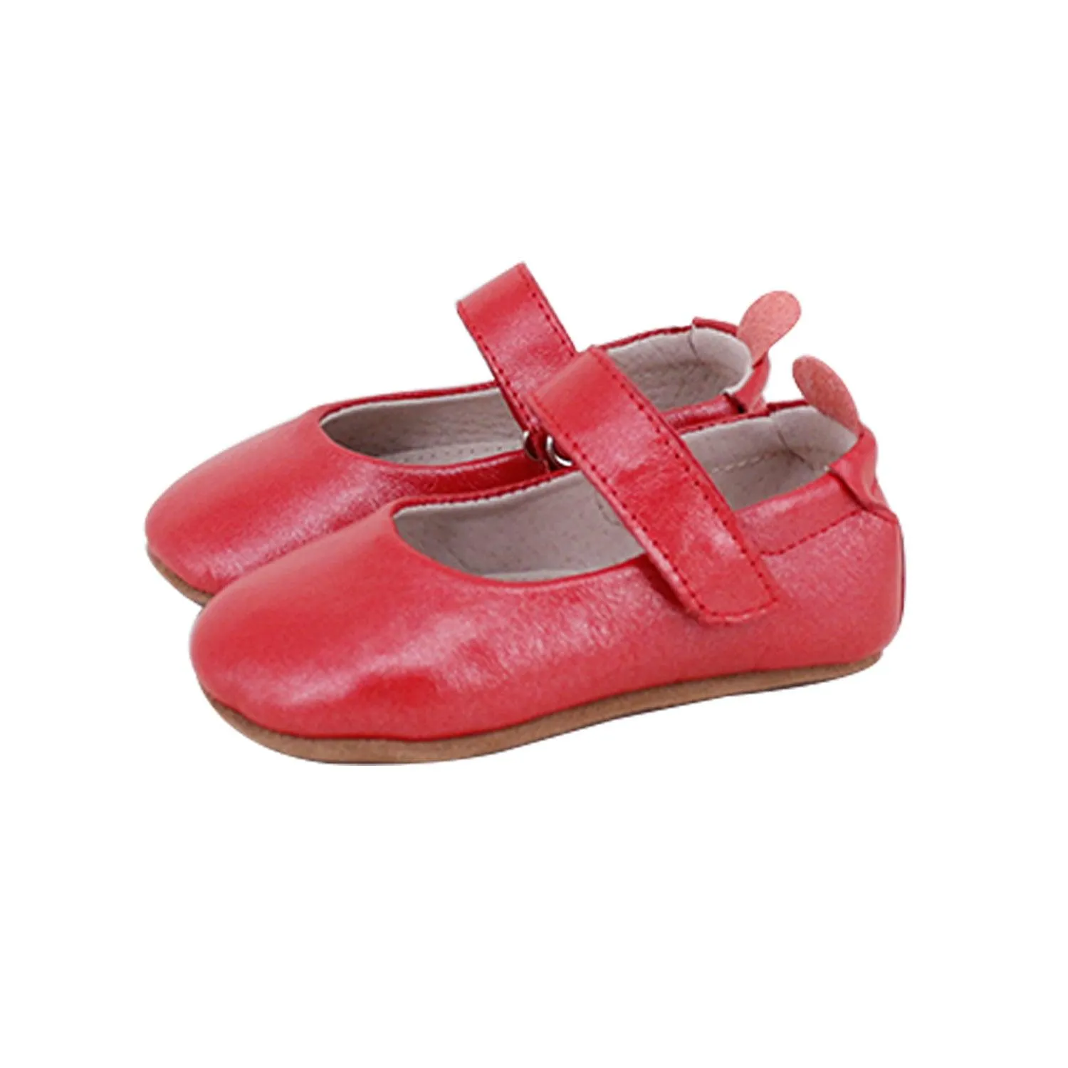 Bella Pre/First Walker Mary Jane Shoes Pearl Red