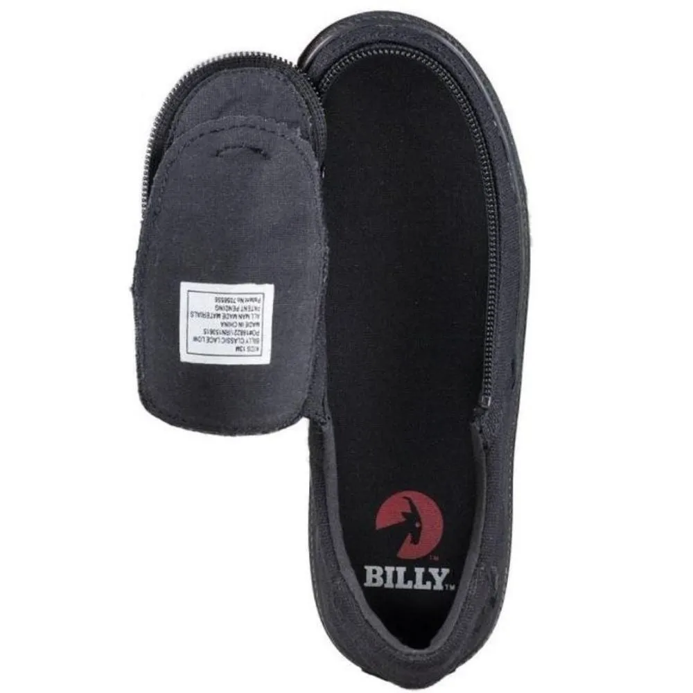 Billy Footwear (Toddlers) - Low Top Black Canvas shoes