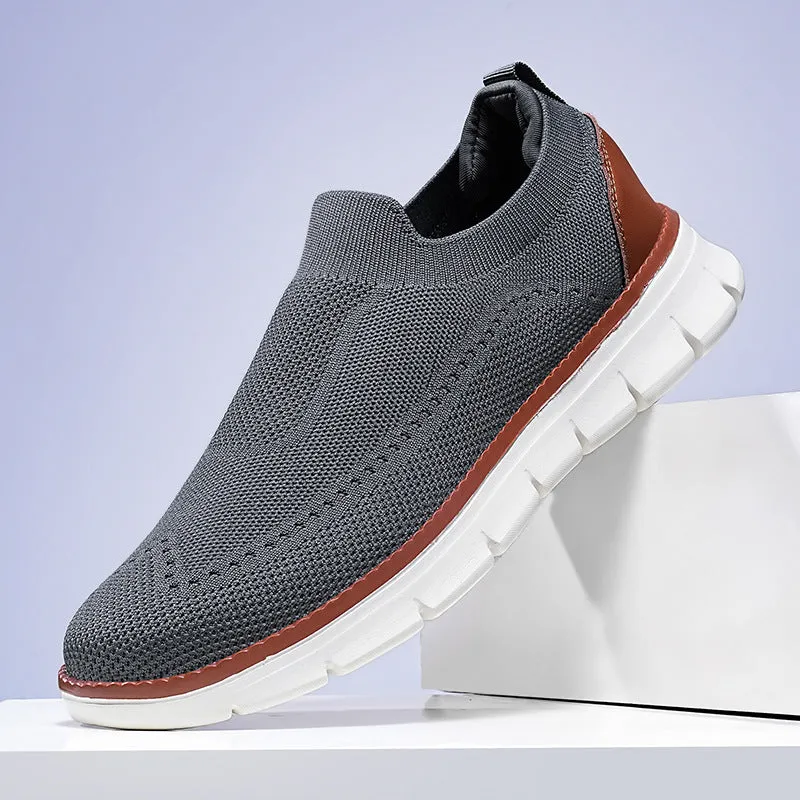 Breathable Sneaker British Style Men's Shoes Summer