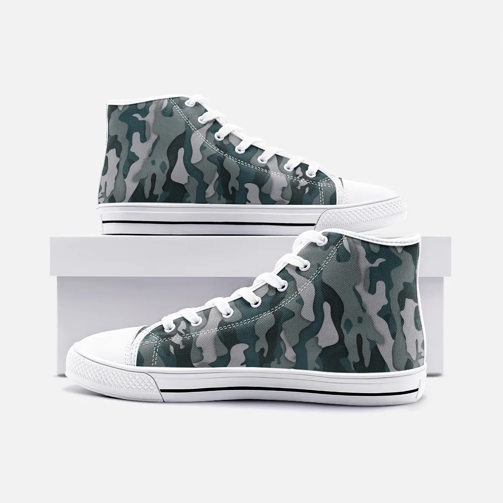 Camo High Top Canvas Shoes