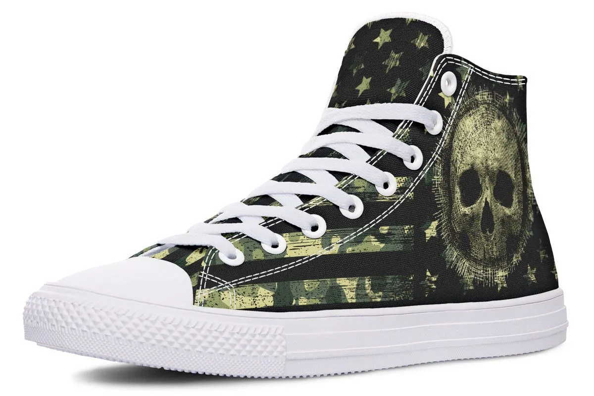 Camo Skull Flag