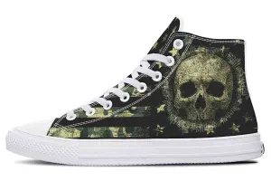 Camo Skull Flag