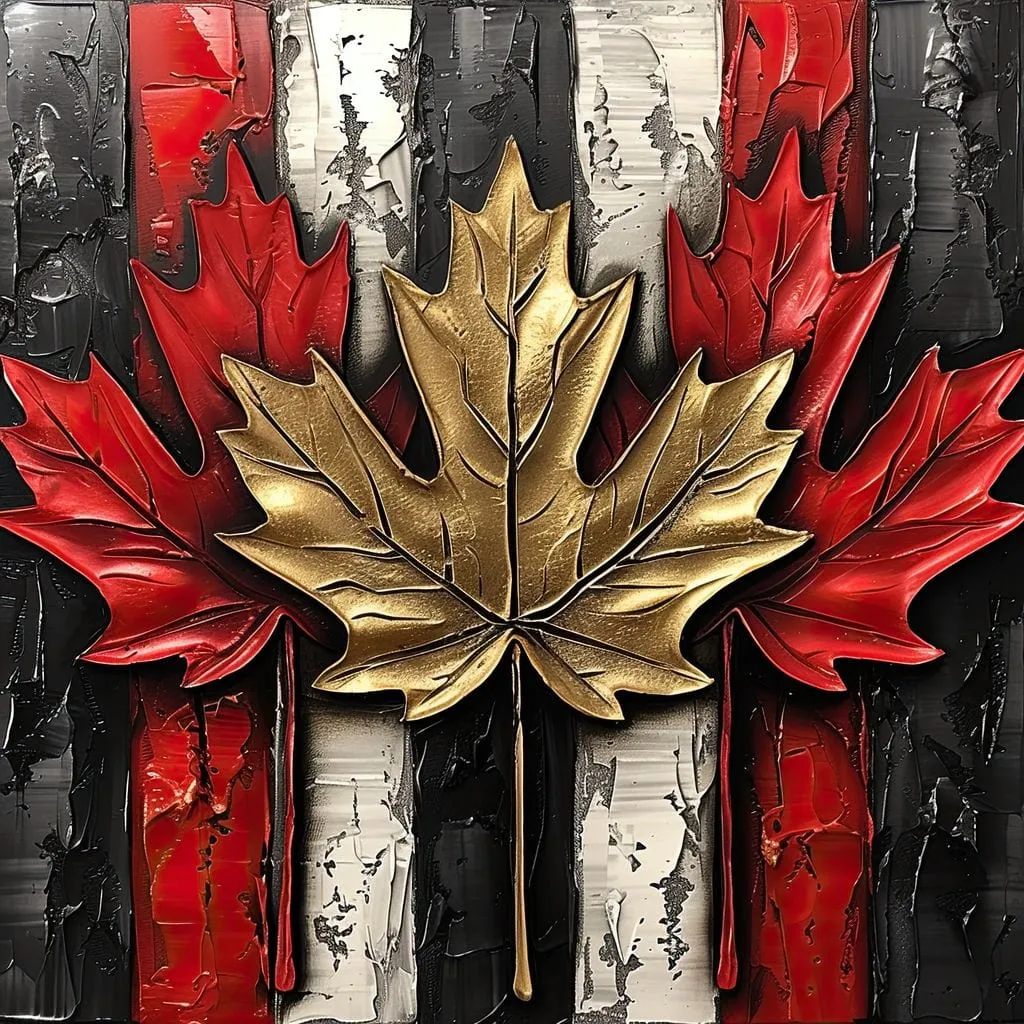 Canadian Maple Leaf 04 - Alicia Smith