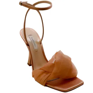 Casadei Blush Organza Geraldine Helen Sandals