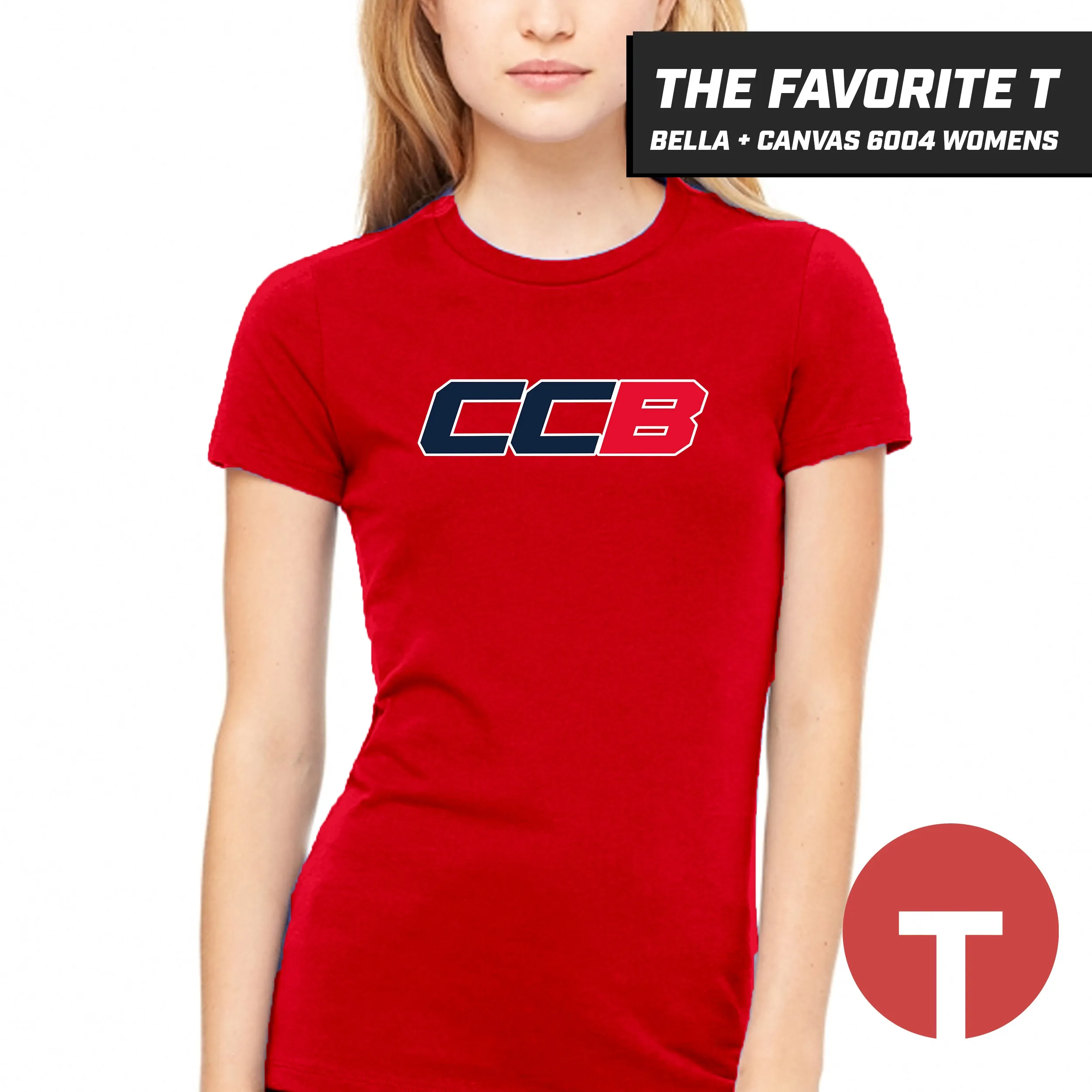 CCB - Bella Canvas 6004 Womens "Favorite T"