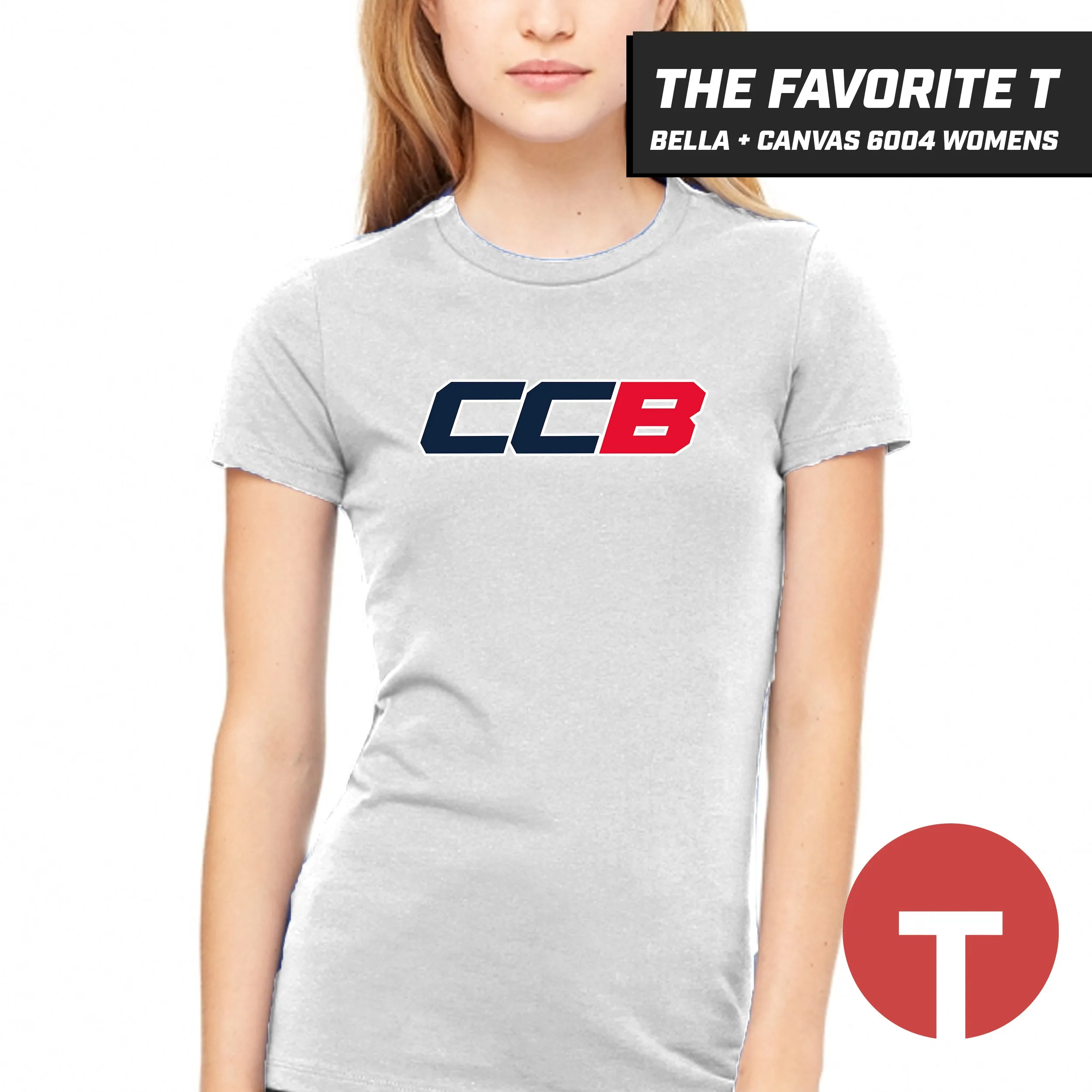 CCB - Bella Canvas 6004 Womens "Favorite T"