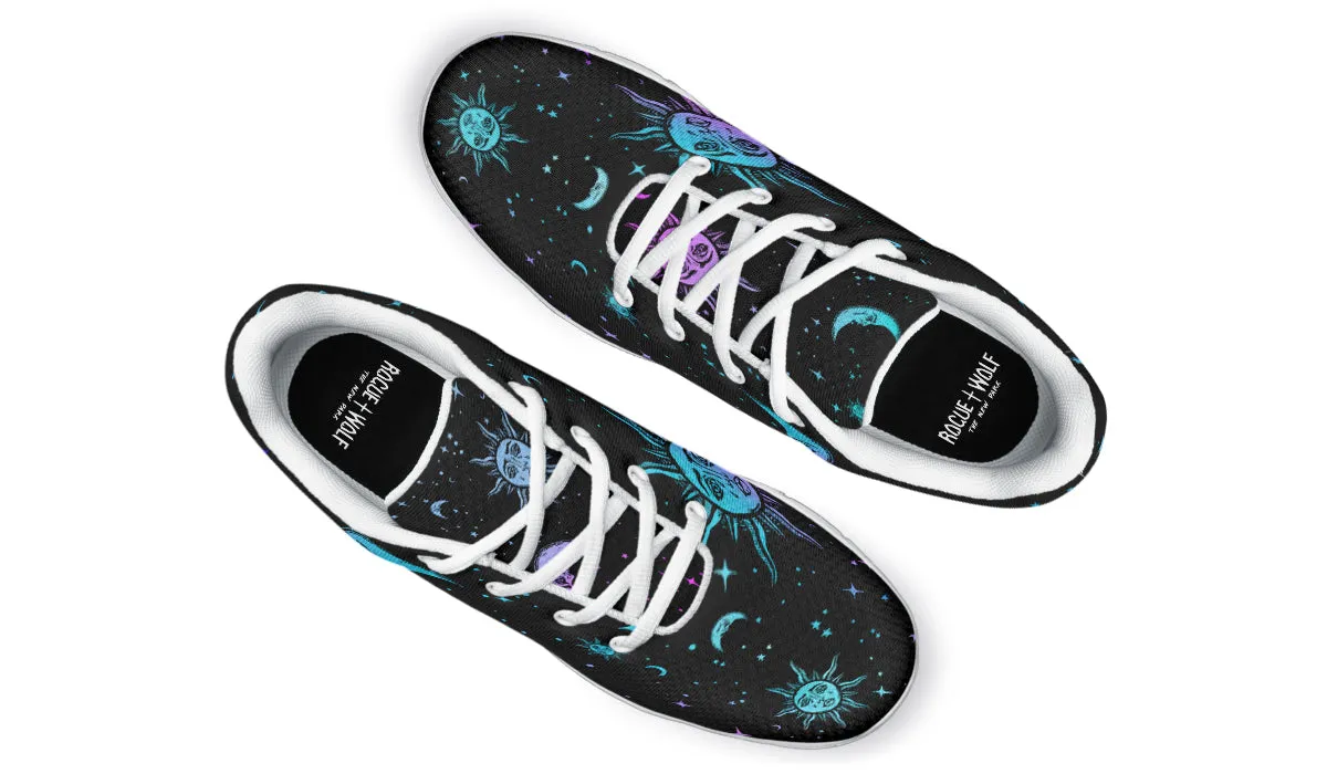 Celestial Pastel Athletic Sneakers - Light Breathable and Comfortable Sports Shoes with Anti-Slip Soles