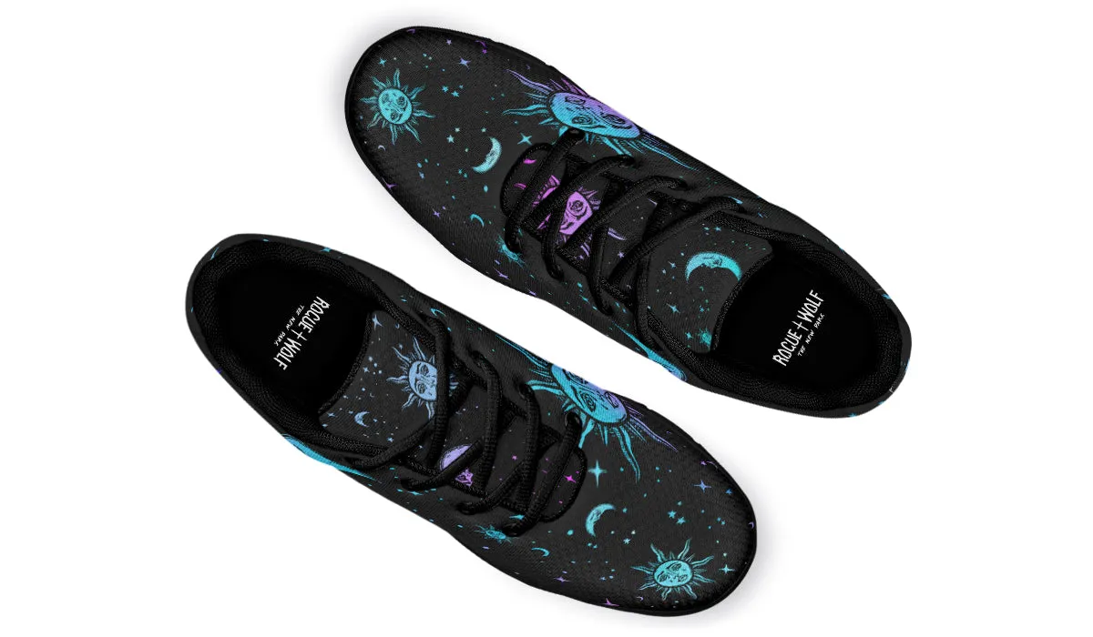 Celestial Pastel Athletic Sneakers - Light Breathable and Comfortable Sports Shoes with Anti-Slip Soles