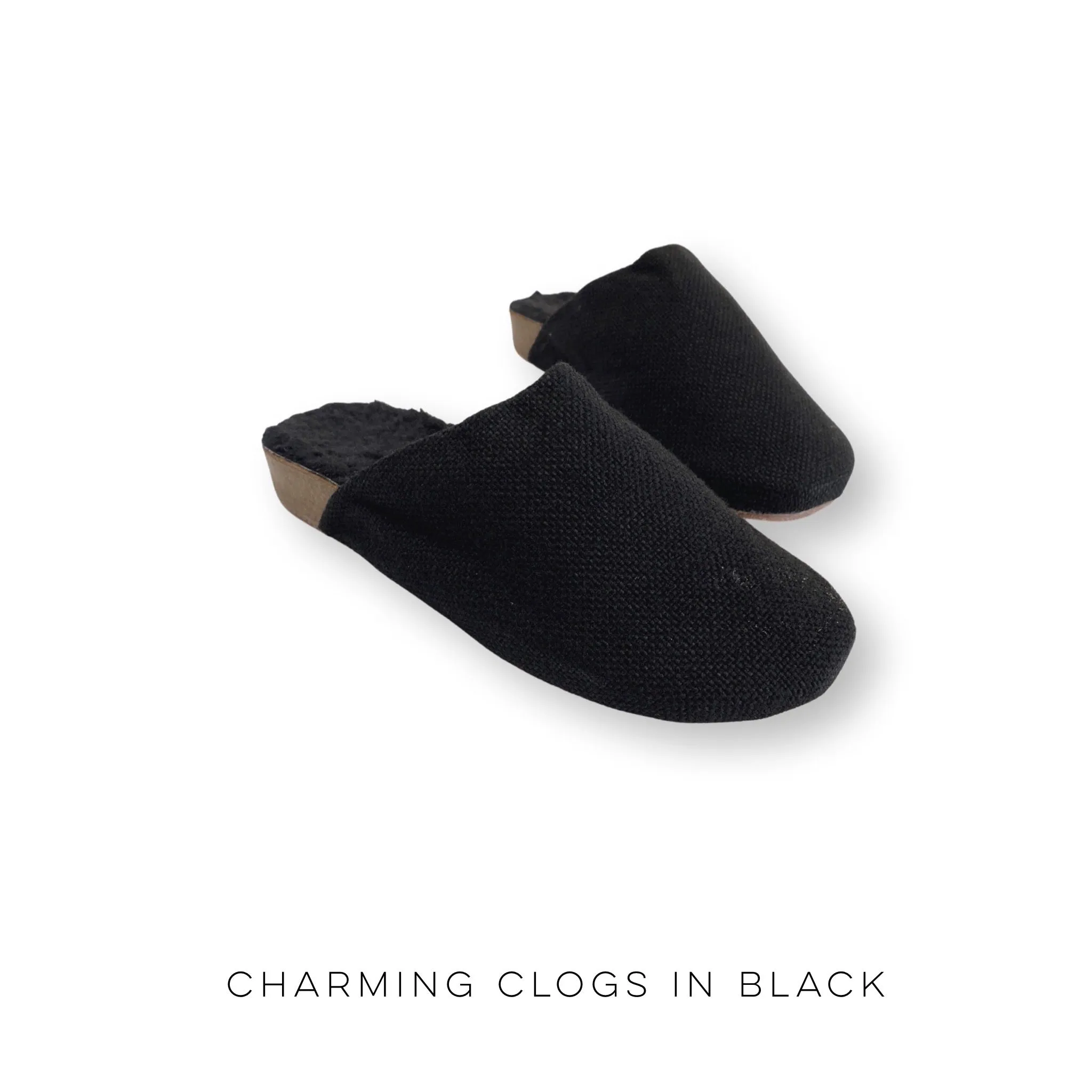 Charming Clogs in Black