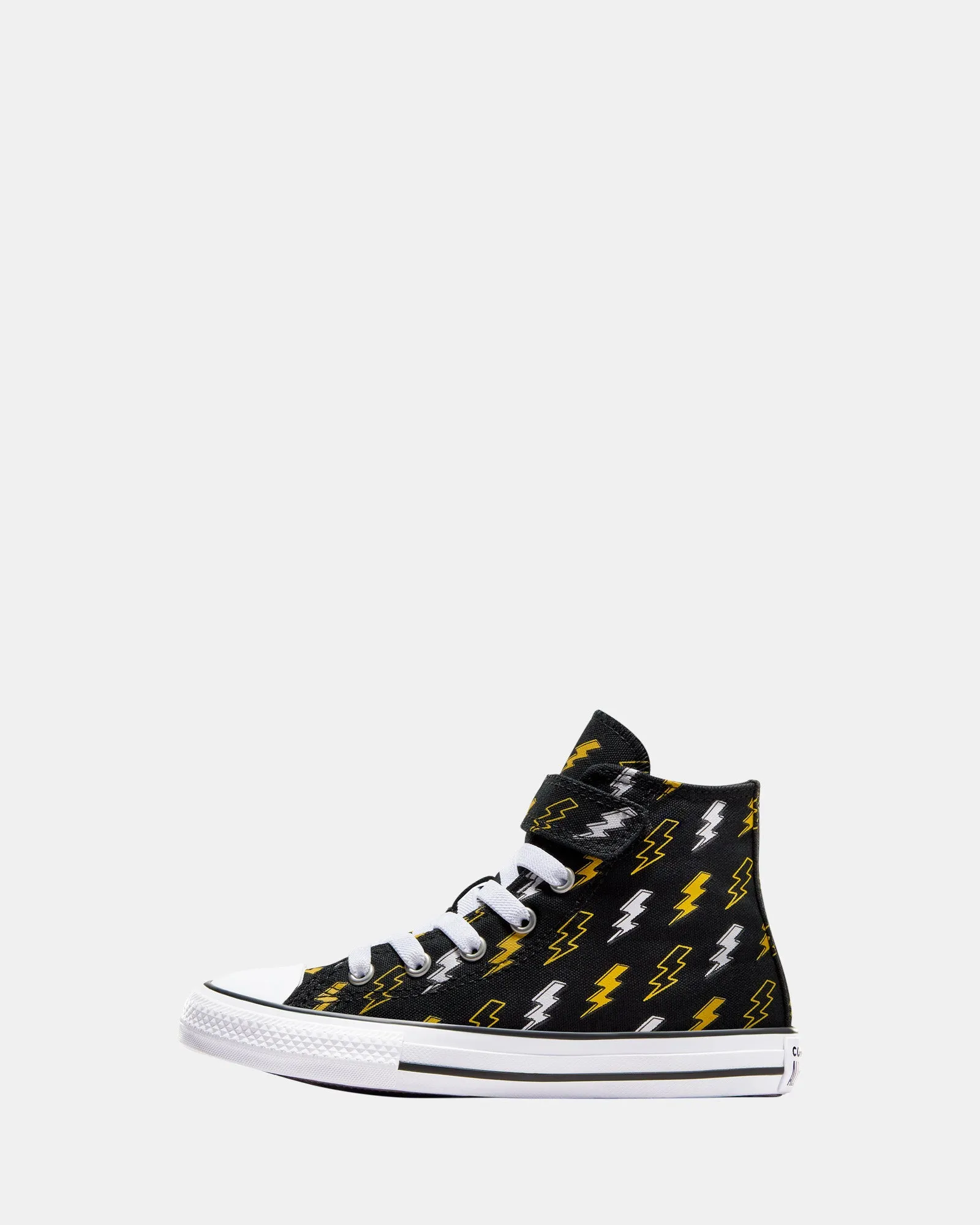 Chuck Taylor All Star 1v Hi Electric Bolt Youth Black/Golden Wren