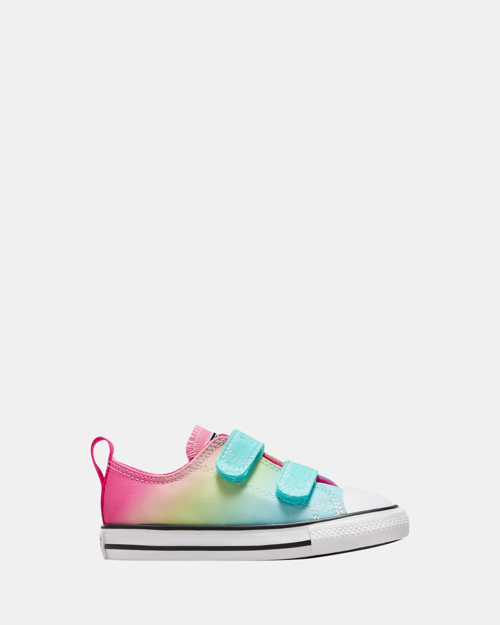 Chuck Taylor All Star 2V Bright Ombre Infant Triple Cyan/Fuschia/Slime