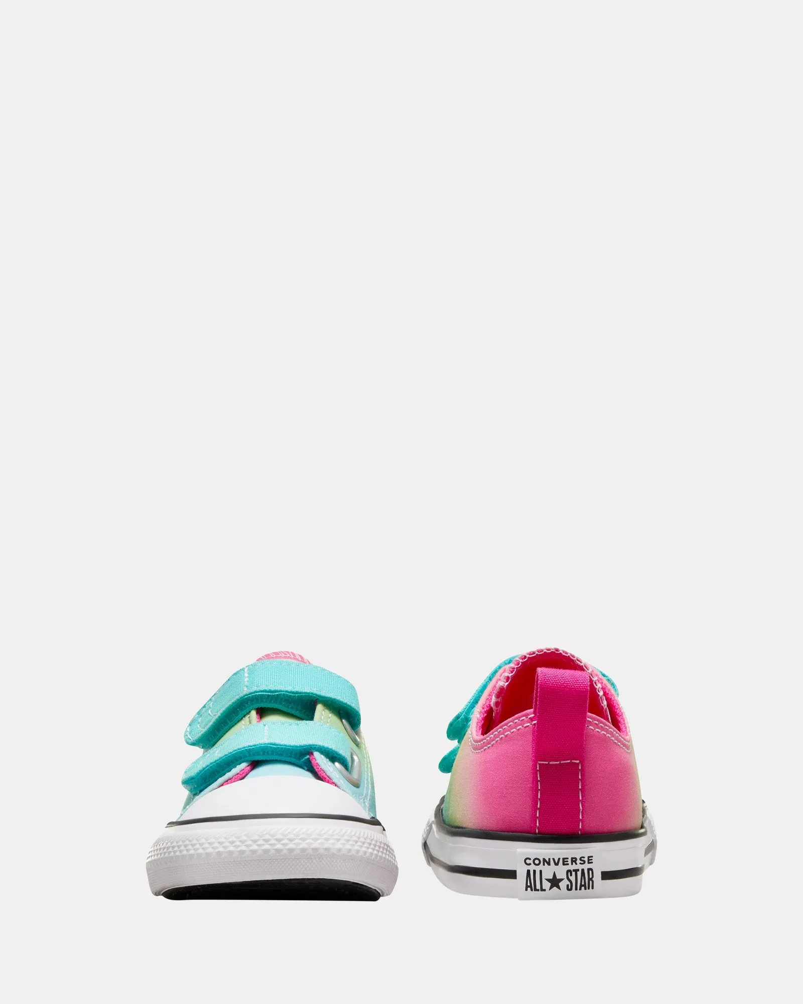 Chuck Taylor All Star 2V Bright Ombre Infant Triple Cyan/Fuschia/Slime