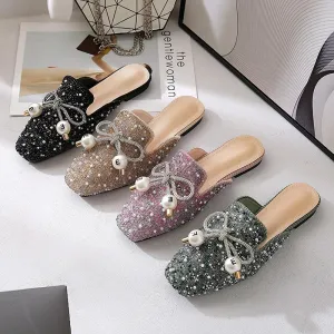 Cilool Flat Fashion Toe Slippers