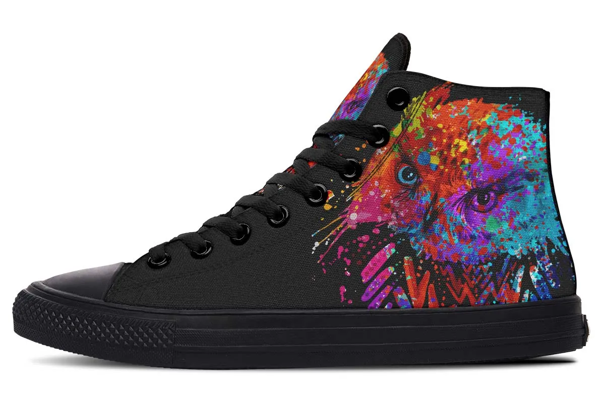 Colorful Owl Splatter