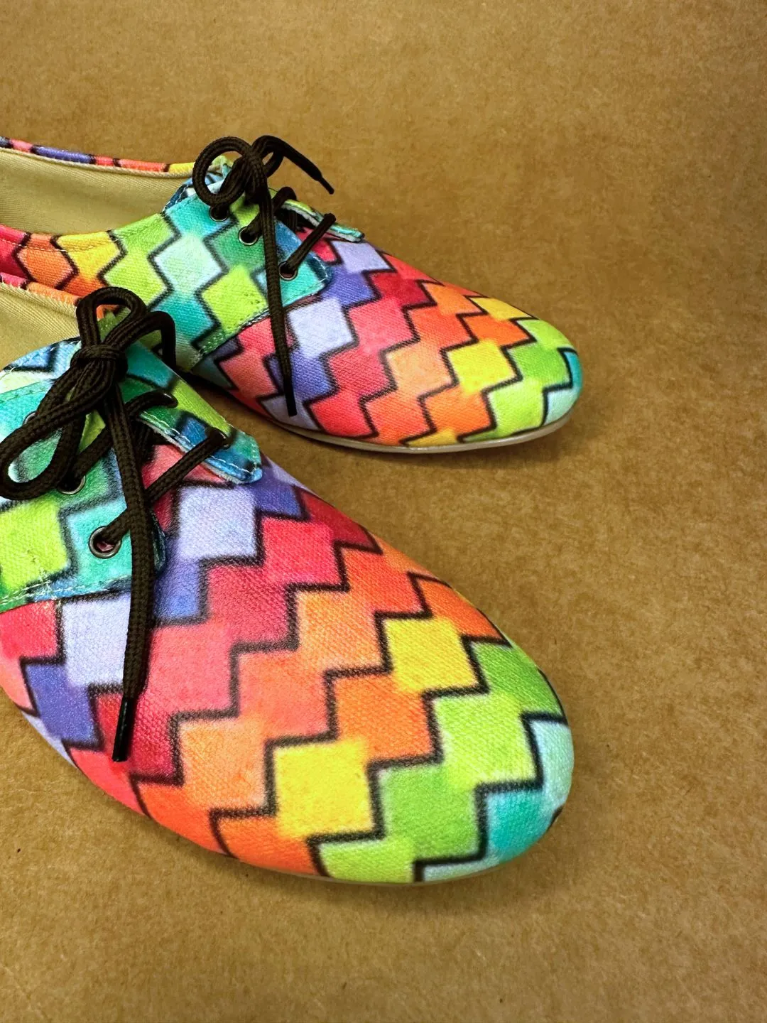 Colourful Tile Oxfords