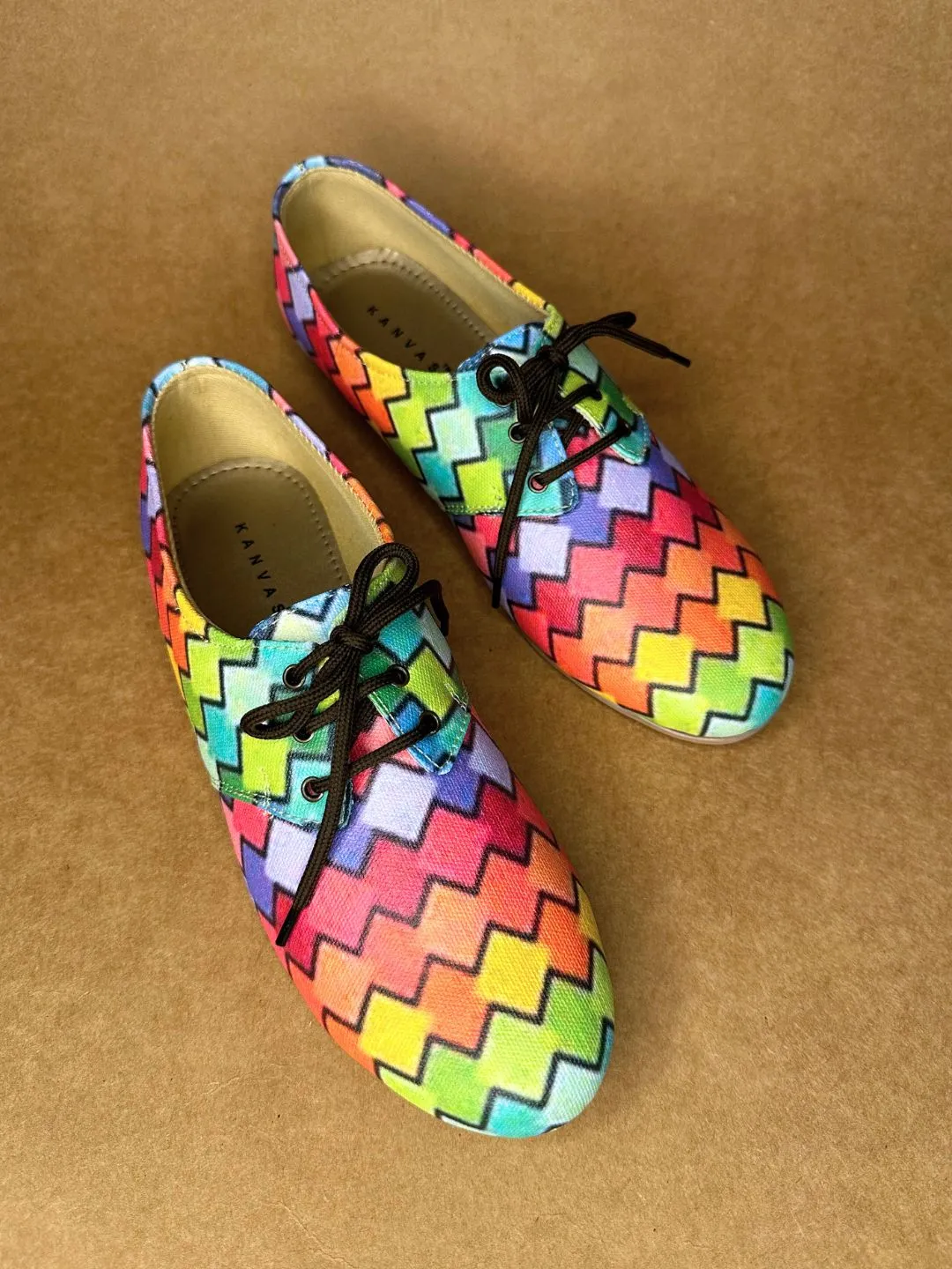 Colourful Tile Oxfords