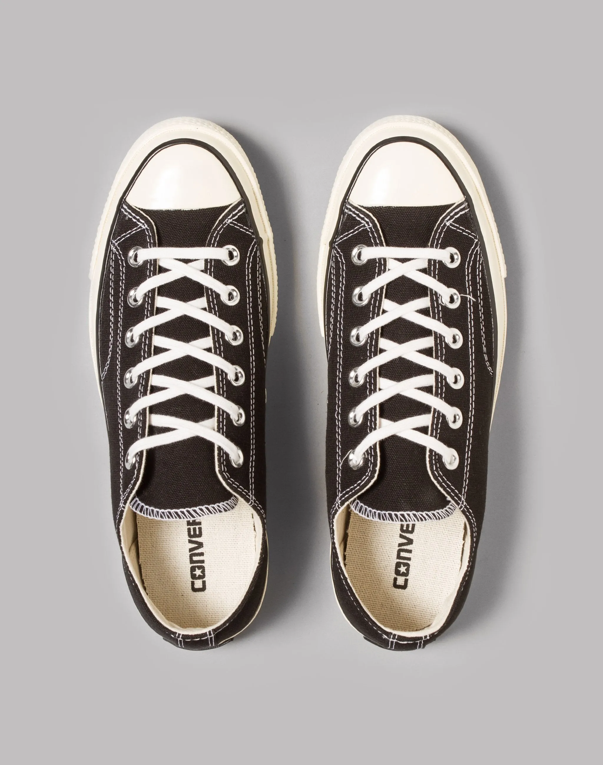 Converse 1970's Chuck Taylor All Star Ox (Black / Black / Egret)