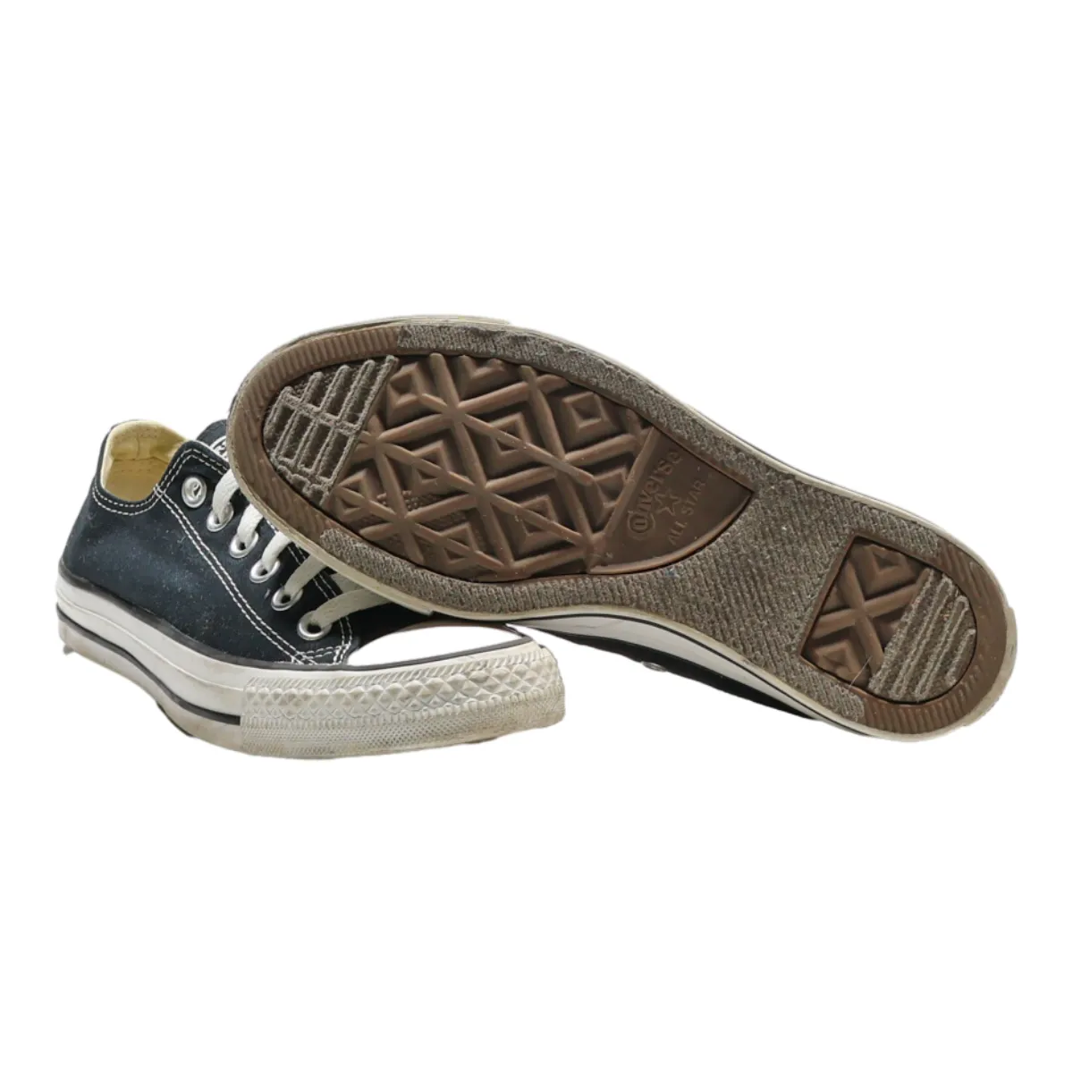 CONVERSE Chuck Taylor All Star 2011 Low Top Trainers Black Canvas Womens UK 5
