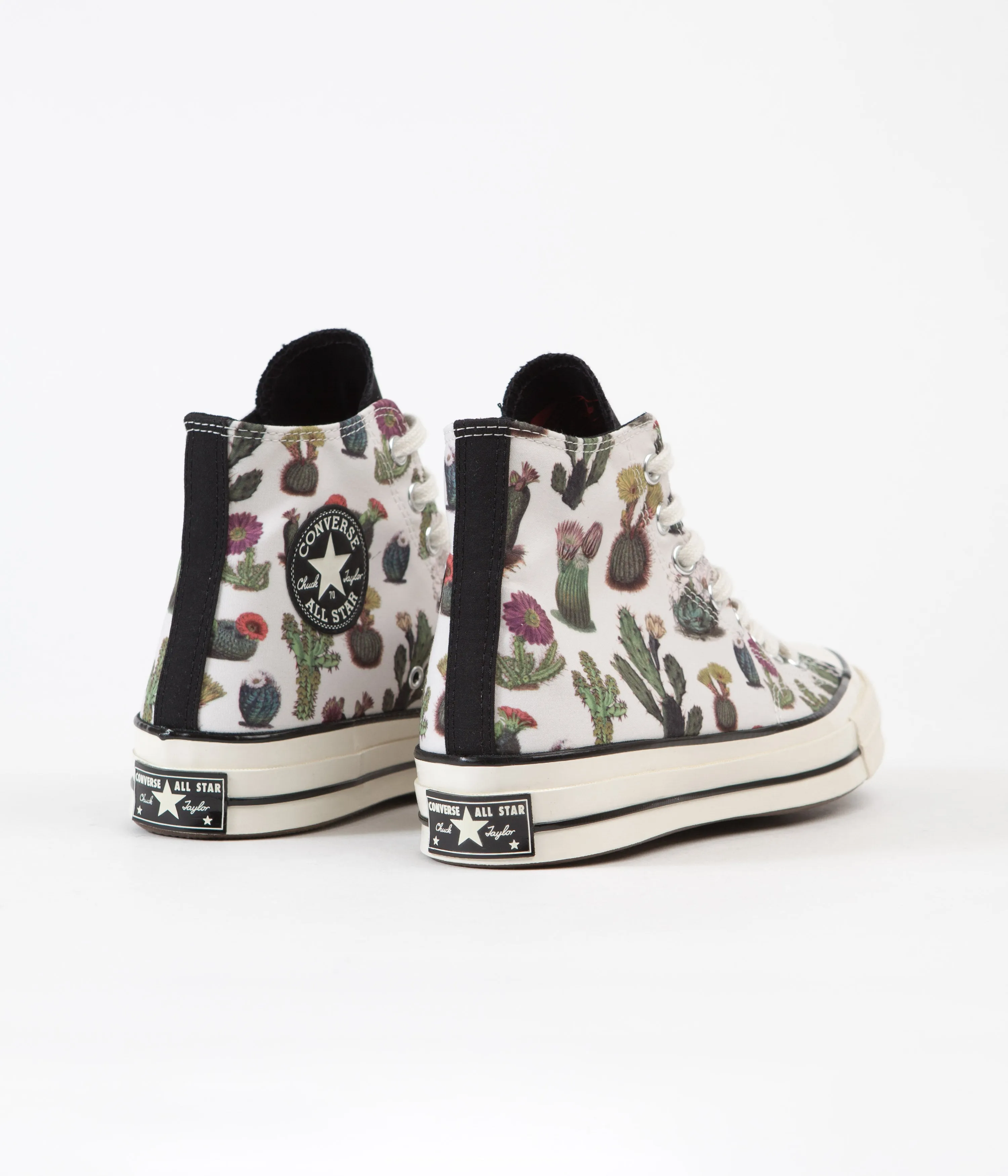 Converse CTAS 70's Hi Succulent Print Shoes - Egret / Black / Egret