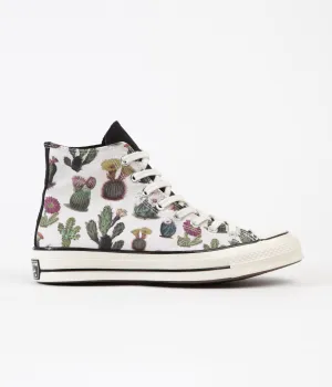 Converse CTAS 70's Hi Succulent Print Shoes - Egret / Black / Egret